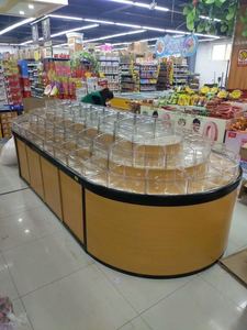 Bán Buôn Pick Và Mix Snack Đứng Cửa Hàng Bán Lẻ Bảng Hiển Thị Kệ Nhựa Thực Phẩm Thùng Vòng Kẹo Hiển Thị Đứng Cho Siêu Thị - Product Image 2