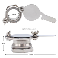 Robinet de sortie en acier inoxydable pour extracteur de miel, accessoire d'apiculture pour centrifugeuse à miel, robinet de débit pour sortie de miel