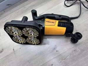 Pulidora de Concreto Portátil, Amoladora de Pisos de 3800w con 4 Discos y Aspiradora de Polvo, Motor de Engranajes de Alta Eficiencia - Product Image 4