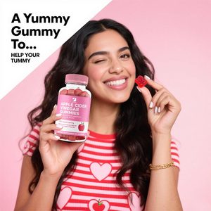 Gomitas de Vinagre de Sidra de Manzana Personalizadas de Fábrica, Vitaminas B6, B9 y B12, Suplementos para la Desintoxicación y la Salud Intestinal para Mujeres y Hombres - Product Image 6