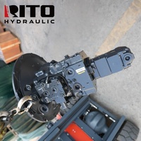Pompe hydraulique à piston pour excavatrice RITO 708-3T-11210 708-3T-00243 K3V63 PC78UU-6 PC88MR-6 PC78MR-6 PC78US-6 Ensemble de pompe