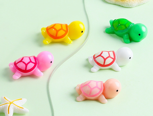 Ít phát sáng nhựa rùa dạ quang 10 màu sắc may mắn quyến rũ hồ cạn thu nhỏ hình rất nhỏ cho Bí Ẩn bất ngờ Túi mù - Product Image 4
