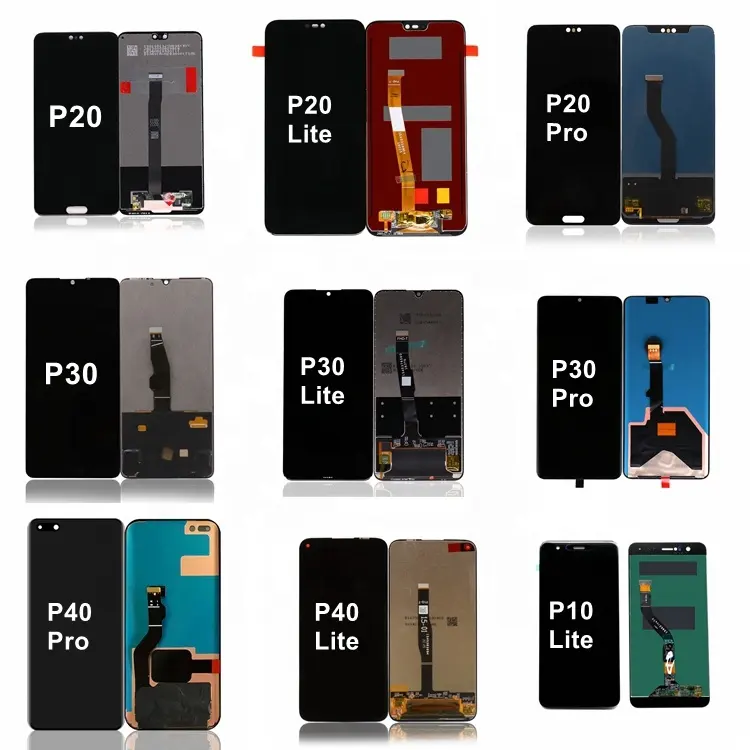 Cellphone lcd For Huawei P10 P20 P30 P40 Pro LCD Display Screen For Huawei P10 P20 P30 P40 Lite LCD Touch Screen Display