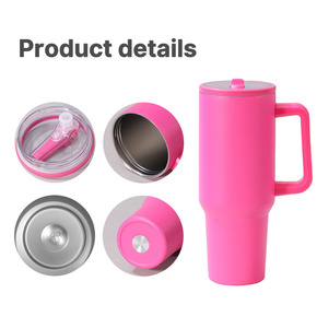 <span class=keywords><strong>Mug</strong></span> de voiture Ice <span class=keywords><strong>King</strong></span> 40 oz : Tasse à paille en acier inoxydable à double paroi, Gobelet <span class=keywords><strong>isotherme</strong></span> portable, Grande capacité, Personnalisable - Product Image 2