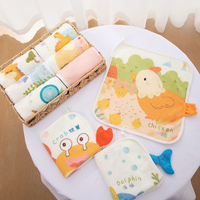 Serviette de bain pour bébé en polaire corail imprimée, avec motif de dessin animé et queue 3D, écologique et douce, pour l'éveil des tout-petits
