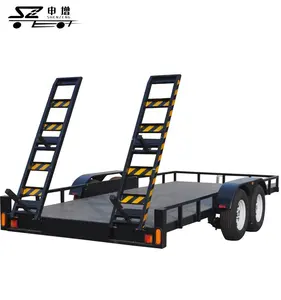 ATM 3.5T 12 X6ft Excavator Tractor Plant Car Transporter Trailer Tractor Car Trailer