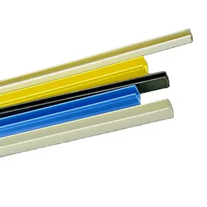 Custom Polypropylene UPVC PVC ABS PC Plastic Profiles Extrusion Plastic Shapes Manufacturers