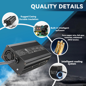 CE KC XT30  36V 48V60V 72V 12V15A  Pengisi Daya Baterai Lifepo4  Pengisi Daya Baterai 48v untuk Mobil Listrik / Forklift - Product Image 4