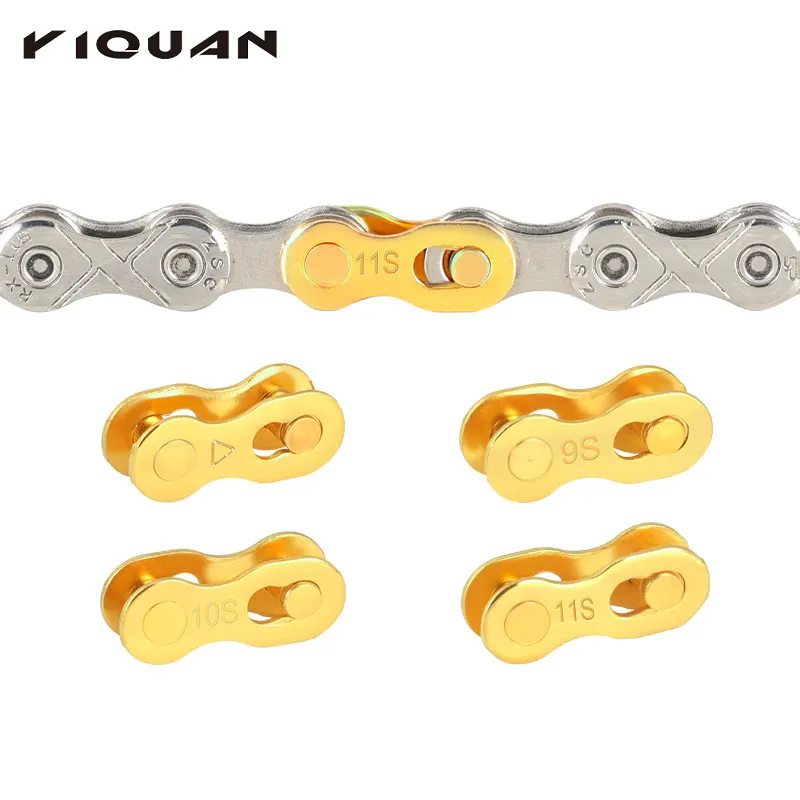 Bicycle Chain Link Connector Joints Magic Buttons Speed Quick Master Links Chain Mountain Bike Parts Stainless Steel