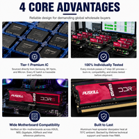 PUSKILL China Goods Wholesale DDR5 RAM 8GB 16GB 32GB 4800MHz 5200MHz 6000MHz Gaming Computer