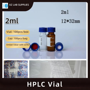 Vial de Vidrio Redondo de 4 mL para HPLC con Tapa Automática Septa, Botella para Muestras de Cromatografía de Laboratorio, Personalizable OEM - Product Image 4