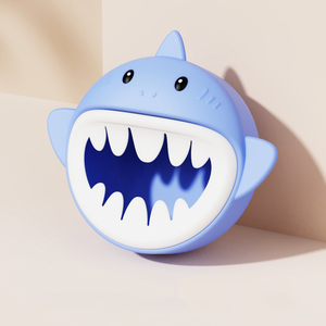 Boîte à collation pliable anti-déversement en silicone de qualité alimentaire pour enfants, tout-petits et bébés, avec récupérateur de restes, vente en gros - Product Image 6
