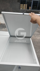 รถเข็นขายอาหารโลหะสีขาวพร้อมร่ม รถสามล้อสำหรับขายไอศกรีม กาแฟ รถจักรยานเคลื่อนที่ - Product Image 6