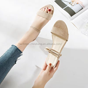 Sandales féminines à talon épais, nouvelle version coréenne, style chic et féerique, une chaussure, deux usages, vente en gros d'usine - Product Image 4