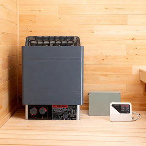 Stufa per Sauna Moderna Serie <span class=keywords><strong>Economica</strong></span> in Acciaio Inox CE con Doppio Controllo Supportato Stufa Elettrica per Sauna - Product Image 2