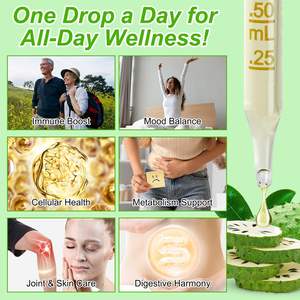 セルサポート再生肝臓抗酸化免疫のためのOEM Soursopグラビオラ液体ドロップ自然なSoursop抽出液体 - Product Image 4