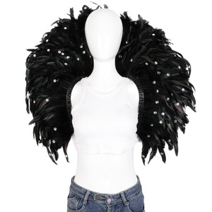 Halloween lễ hội hiệu suất CAPE áo choàng Gothic tối Khăn Cổ ấm hơn cho bóng bên vai trò chơi trang phục đạo cụ - Product Image 5