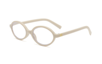 Lunettes de lecture correctrices anti-lumière bleue unisexes pour hommes et femmes, monture ovale en PC, fabriquées par [Nom du fabricant]