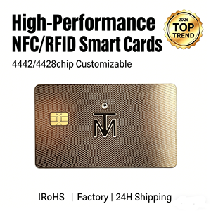 Luxury 4442/4428 NFC Metal <b>Card</b> EM4305 1k Chip Diamond Finish Laser Cut Business/Gift/Credit RFID 13.56MHz Hotels - Product Image 1