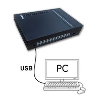Sistem Telepon PABX VinTelecom MK308 dari Produsen PBX China dengan fungsi Telepon Utama & Pemrograman Perangkat Lunak PC