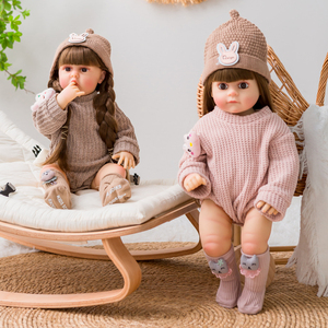 55CM réaliste Reborn bébé poupées en silicone souple nouveau-né bébé poupée nouveau-né Reborn poupées pour filles bébé jouet - Product Image 3