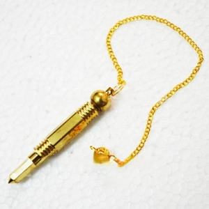 3 Pièces Pendules de Radiesthésie Feng Shui Dorés en Pierres Précieuses, Faits à la Main, Style Artisanat Art Bling, pour Mariage et Fête, Artisanat en Cristal, Bijoux, Vente en Gros - Product Image 4