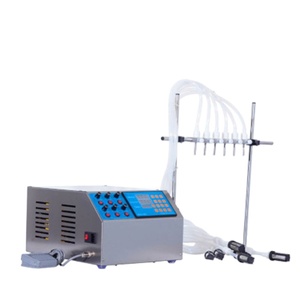 Máquina de Llenado de 6 Boquillas para Champú, Jabón, Cosméticos, Bebidas, Jugo de Naranja, Miel, Cosméticos, Bebidas Alcohólicas, Jugos, Agua Mineral - Product Image 1