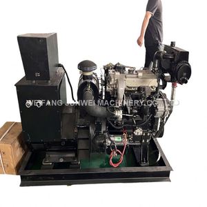 25KW 3-Phase Engine Generator With 1500RPM Single Cylinder 400V Silent Type <b>Auto</b> Start Home Use Small Generator - Product Image 4