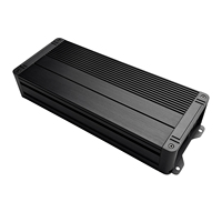 Amplificateur de voiture monocanal haute puissance AudioWinner A1000.1D avec DSP intégré, super compact, monobloc, amplificateur de basses, crossovers, égaliseurs