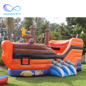 inflatable pirate ship pool