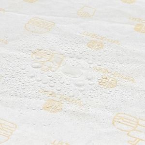 Custom Single Side Grease Proof PE Coated Biodegradable Eco-Friendly Food Burger Wrapping <b>Paper</b> for Pizza Sandwich Packaging - Product Image 5