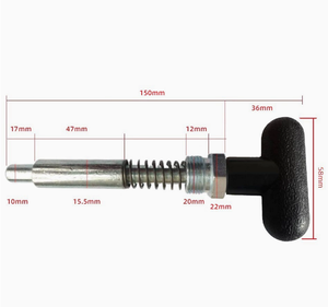 LeGood LGII Plongeurs à ressort rétractables en acier à souder avec poignée en T et mécanisme de verrouillage usinés CNC - Product Image 4