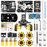 ESP32 Cámara Robot Car Kit IoT WiFi Control Mecanum Wheel Smart Car para programación DIY