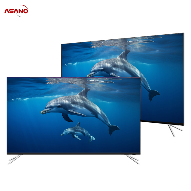 40DE1 Full High Definition Tempered Glass Smart Led Tv 32 40 43 Inch Lcd Led Tv ASANO Tv Plasma 55