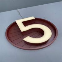 Lettres LED Frontlit Premium 3D Personnalisées en Acrylique, Enseigne Éclairée avec Contrôle Bluetooth/WiFi, Étanchéité IP65 pour Salons de Beauté et Éclairage de Mode