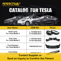 Accessoires de voiture électrique PERFECTRAIL Kit de carrosserie de moteur de châssis automatique pièces de rechange pour Tesla modèle Y 3 S X