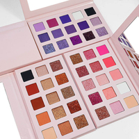 Palette de fards à paupières personnalisée en gros, 15 couleurs, haute pigmentation, maquillage cosmétique personnalisé, fini mat