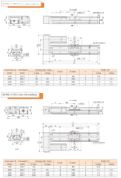 XISKO Robot sumbu tunggal, modul Linear KK50K-A1 seri KK untuk Printer 3D dan Driver tersedia