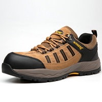 Chaussures d'assurance du travail antistatiques anti-écrasement personnalisées en usine chaussures de randonnée antidérapantes résistantes à l'abrasion sécurité industrielle