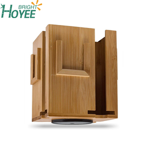 Tè Casella di Visualizzazione di Bambù Dell'organizzatore di Immagazzinaggio, 4 Vano di Legno Supporto bustina di Tè - Product Image 5