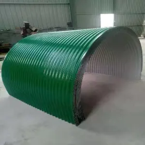 Zinc Coating Conveyor Covers And Cover Clamps For Rubber Belt And Carrying Idler Rollers Protection From UV And Weather