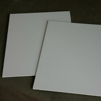 Tableau de toile vierge novice pour enfants bon marché peinture à l'huile acrylique peinture à la détrempe aux œufs avec panneau de toile sans acide