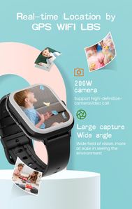 Reloj Inteligente GPS M01 para Niños con Tarjeta SIM 4G, 730mAh, Wifi, Videollamada, SOS, LBS, Posicionamiento GPS - Product Image 6