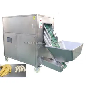 Industrial ripe banana skin peeling machine yellow banana skin removing machine banana peeling machine