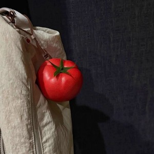 Pendentif créatif anti-stress en mousse écologique en forme de tomate pour rétroviseur de voiture ou sac à dos - Product Image 3