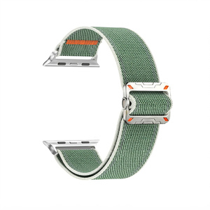 Bracelet de montre en nylon réfléchissant King Kong avec bouton coulissant pour <span class=keywords><strong>Apple</strong></span> <span class=keywords><strong>Watch</strong></span> 9, 10, S11 et IWatch Ultra - Product Image 4