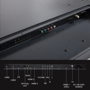 43/55/65/75 pouces UHD Smart TV téléviseurs IP55 étanche publicité écran LCD soleil partiel écran TV - Product Image 4