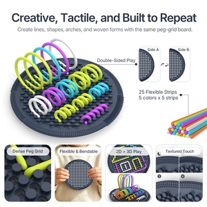 Tavola Sensoriale Calmante FLwarm 2026 di Tendenza, Giocattolo Antistress in Silicone con Molteplici Modalità di Gioco per Ansia, ADHD, <span class=keywords><strong>Autismo</strong></span>, <span class=keywords><strong>Età</strong></span> 3-14+ - Product Image 2