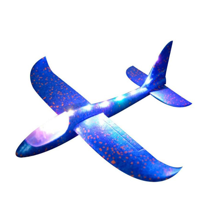 Inertial Foam EPP Airplane Toy Children Plane Model Outdoor Fun Toys Light Hand Throw Foam Plane Launch Throwing Glider Aircraft