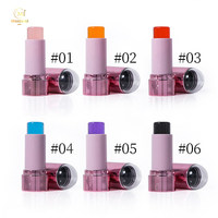 Vente en gros LOGO personnalisé gelée couleur changeante blush bâton lèvre joue 2-en-1 chaud changement fard à joues crème